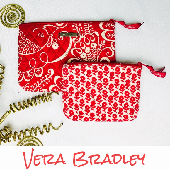 Vera Bradley Handbags - Vera Bradley Twirly Birds Nesting Coin Purses